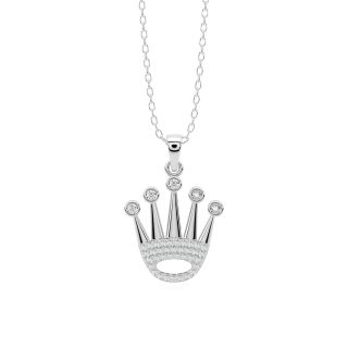 The Crown Diamond Pendant